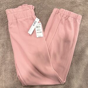 Bar III Light Pink Women’s Gathered Pants
